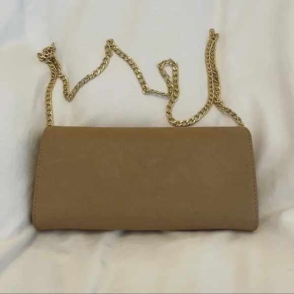 Tan crossbody wallet bag - Picture 5 of 6